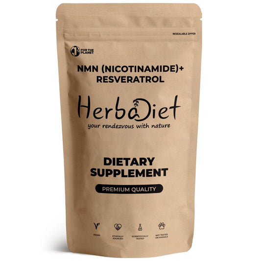 NM + Resveratrol | Suplemento NAD+ con Nicotinamida – Energía, Enfoque y Sistema Inmune