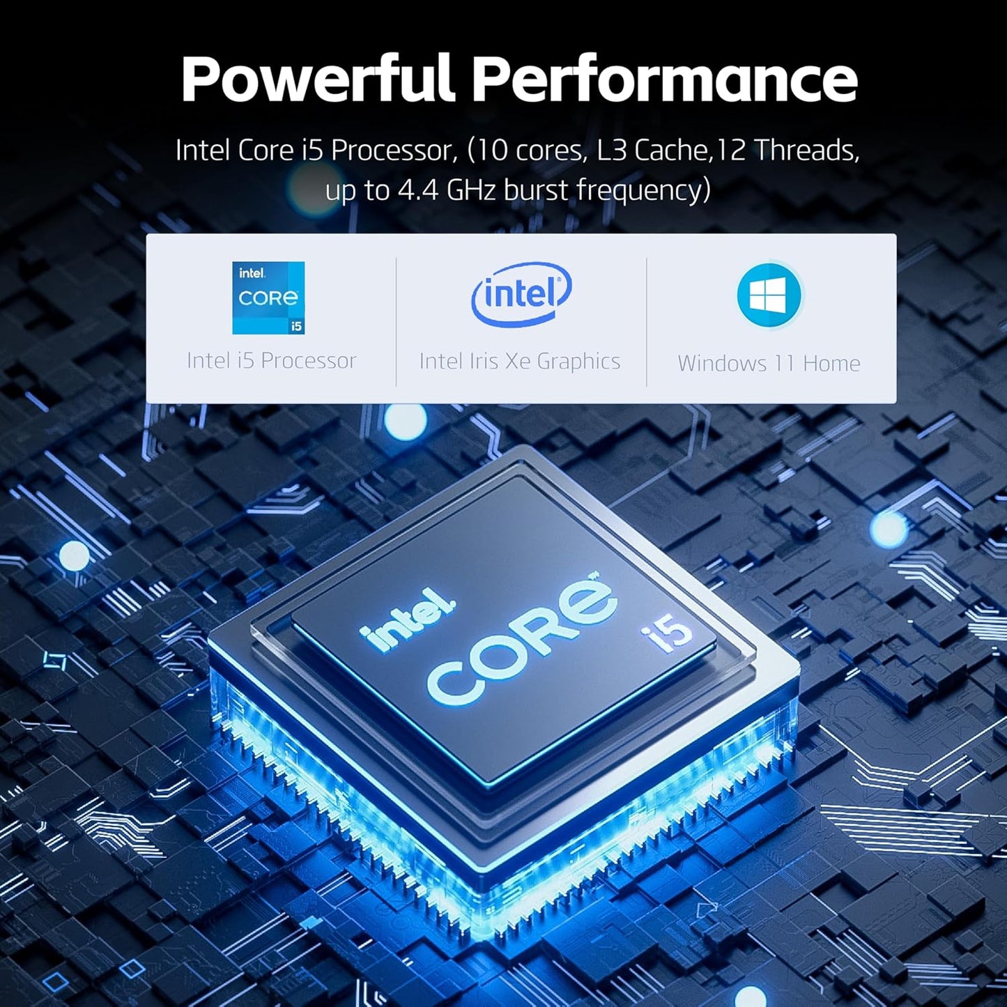 Laptop HP | Pantalla táctil de 15,6" | Intel Core i5 | 16 GB + 512 GB | Teclado numérico