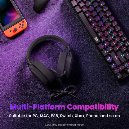 Redragon S101 Gaming Keyboard & Mouse Combo + H888W Wireless Gaming Headset
