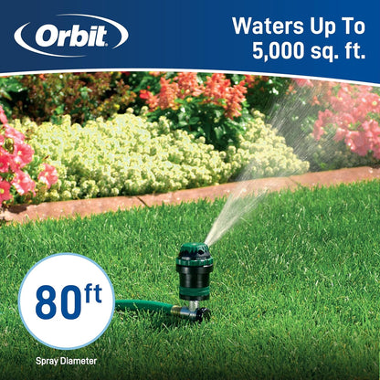 Aspersor Orbit H2O-6 con Mecanismo de Engranaje y Estaca