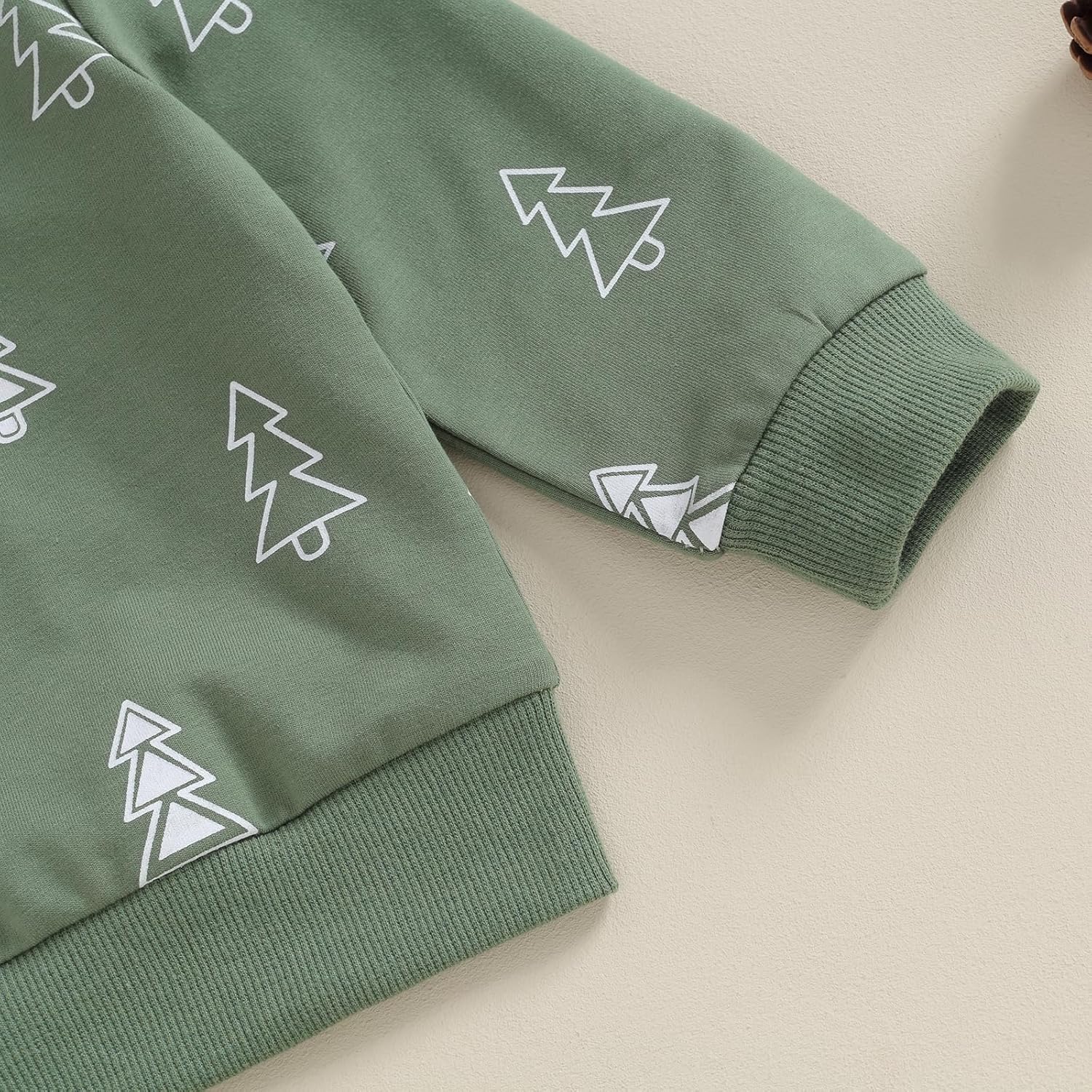 Conjunto de 2 piezas de ropa para bebé y niño, sudadera con cuello redondo con letras y pantalones casuales de otoño e invierno