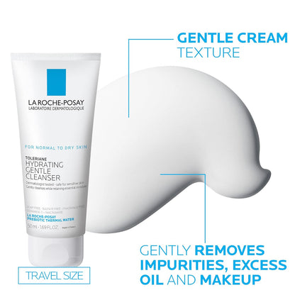 La Roche-Posay Toleriane Double Repair | Crema Facial Hidratante con Ceramida-3 & Niacinamida | Confort Inmediato & Hidratación Prolongada | Apta para Todo Tipo de Piel | Sin Fragancia