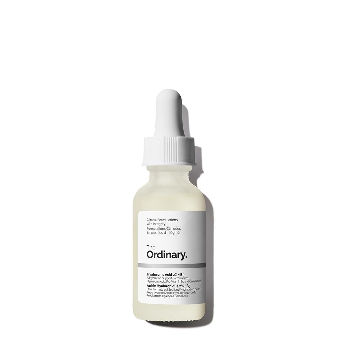 The Ordinary Hyaluronic Acid 2% + B5 con Ceramidas | Sérum Facial Hidratante Multi-Capas – Antiarrugas, Reafirmante y Reparador de la Barrera Cutánea – 30 ml