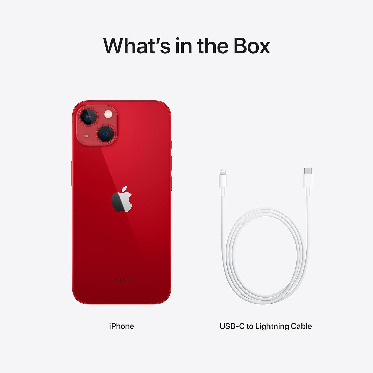 Apple iPhone 13, rojo, desbloqueado (reacondicionado)