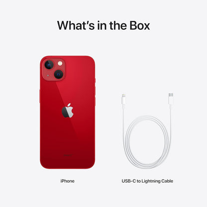 Apple iPhone 13, rojo, desbloqueado (reacondicionado)