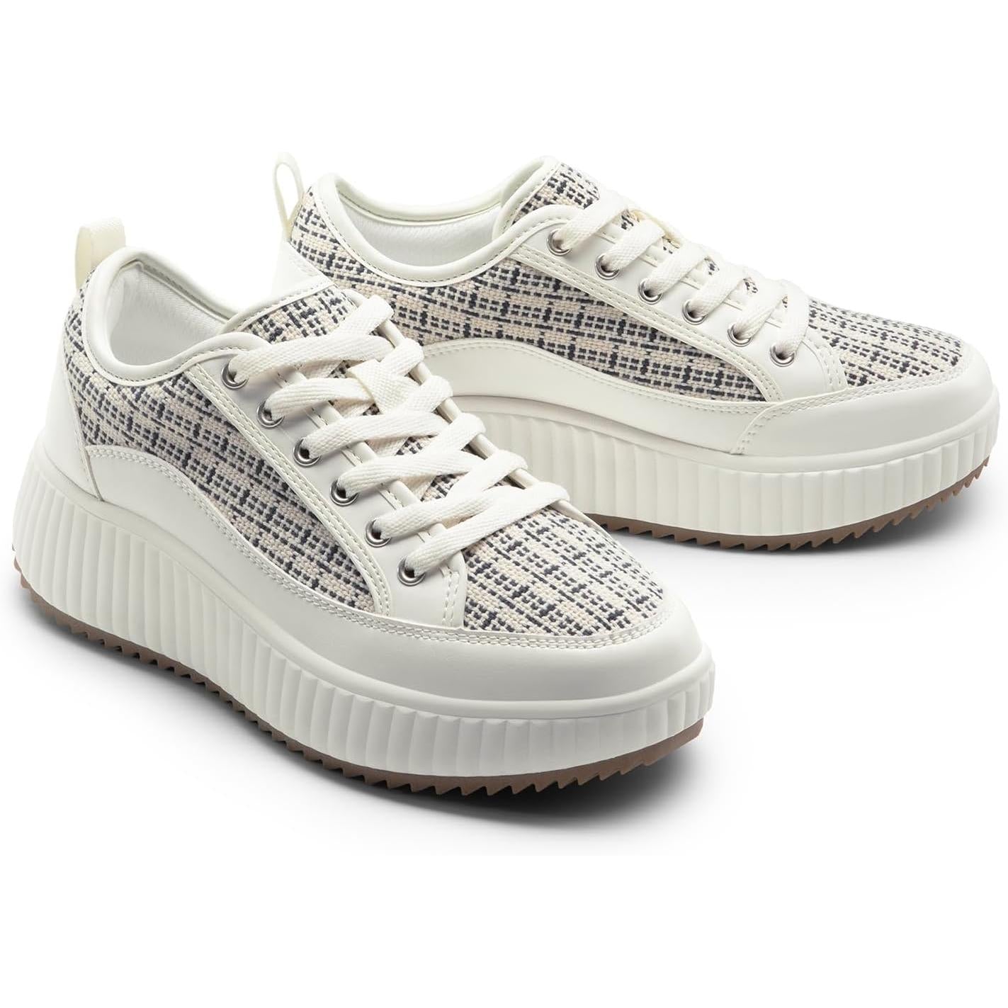 Zapatillas Mujer DREAM PAIRS Sky | Plataforma Chunky Liviana y Cómoda | Moda Casual