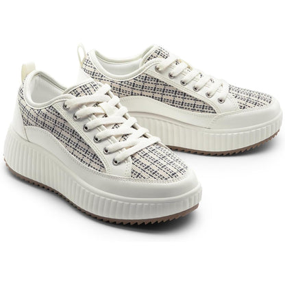 Zapatillas Mujer DREAM PAIRS Sky | Plataforma Chunky Liviana y Cómoda | Moda Casual
