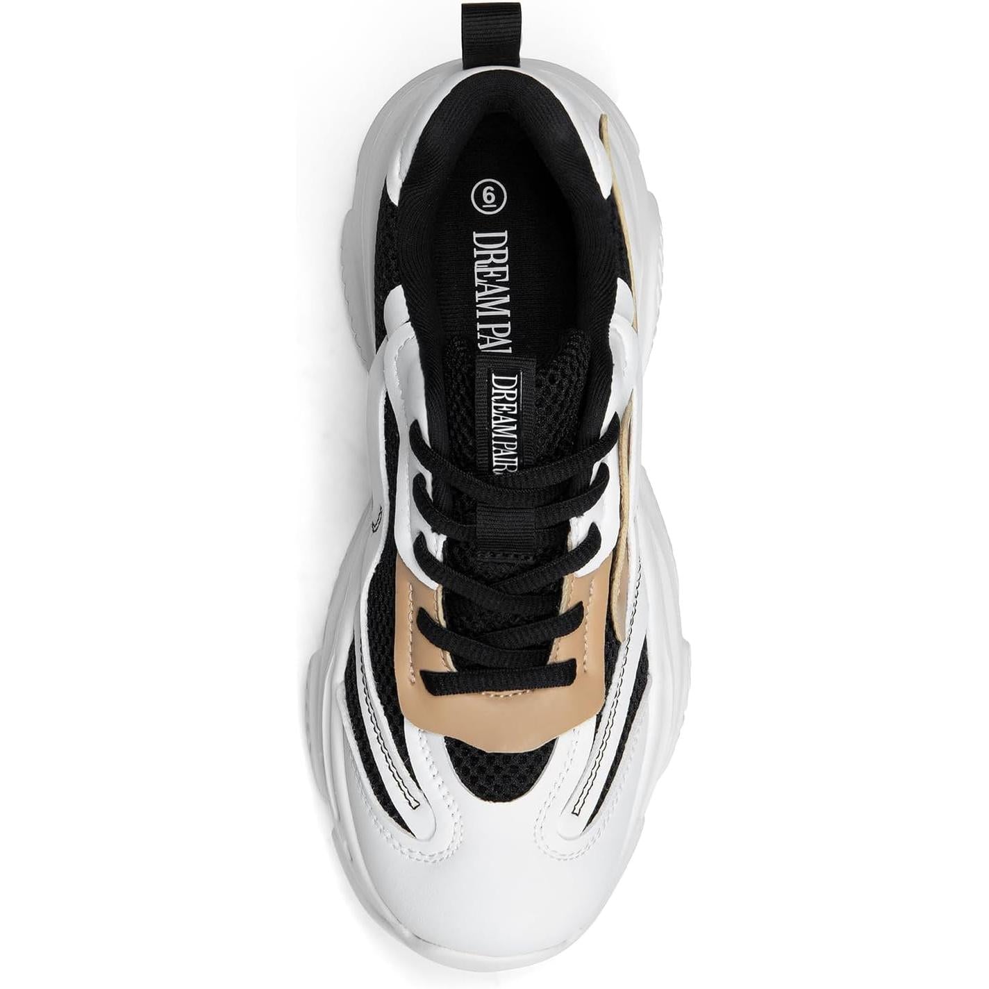 Zapatillas Deportivas Mujer DREAM PAIRS Jaxon | Chunky Sneakers Plataforma 2.5” | Moda, Deporte y Uso Diario