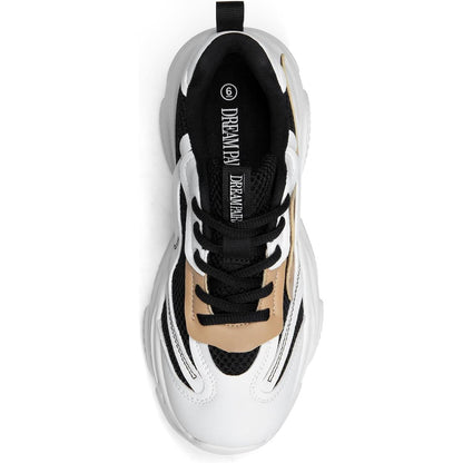 Zapatillas Deportivas Mujer DREAM PAIRS Jaxon | Chunky Sneakers Plataforma 2.5” | Moda, Deporte y Uso Diario