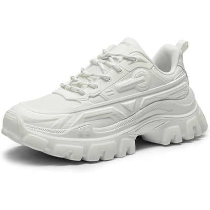 Zapatillas Mujer DREAM PAIRS Chunky | Sneakers de Plataforma Moda Casual con Cordones