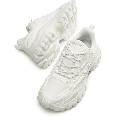 Zapatillas Mujer DREAM PAIRS Chunky | Sneakers de Plataforma Moda Casual con Cordones