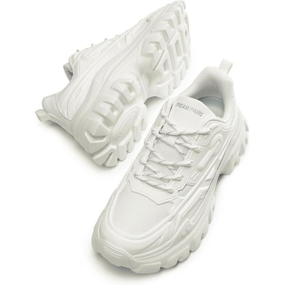 Zapatillas Mujer DREAM PAIRS Chunky | Sneakers de Plataforma Moda Casual con Cordones