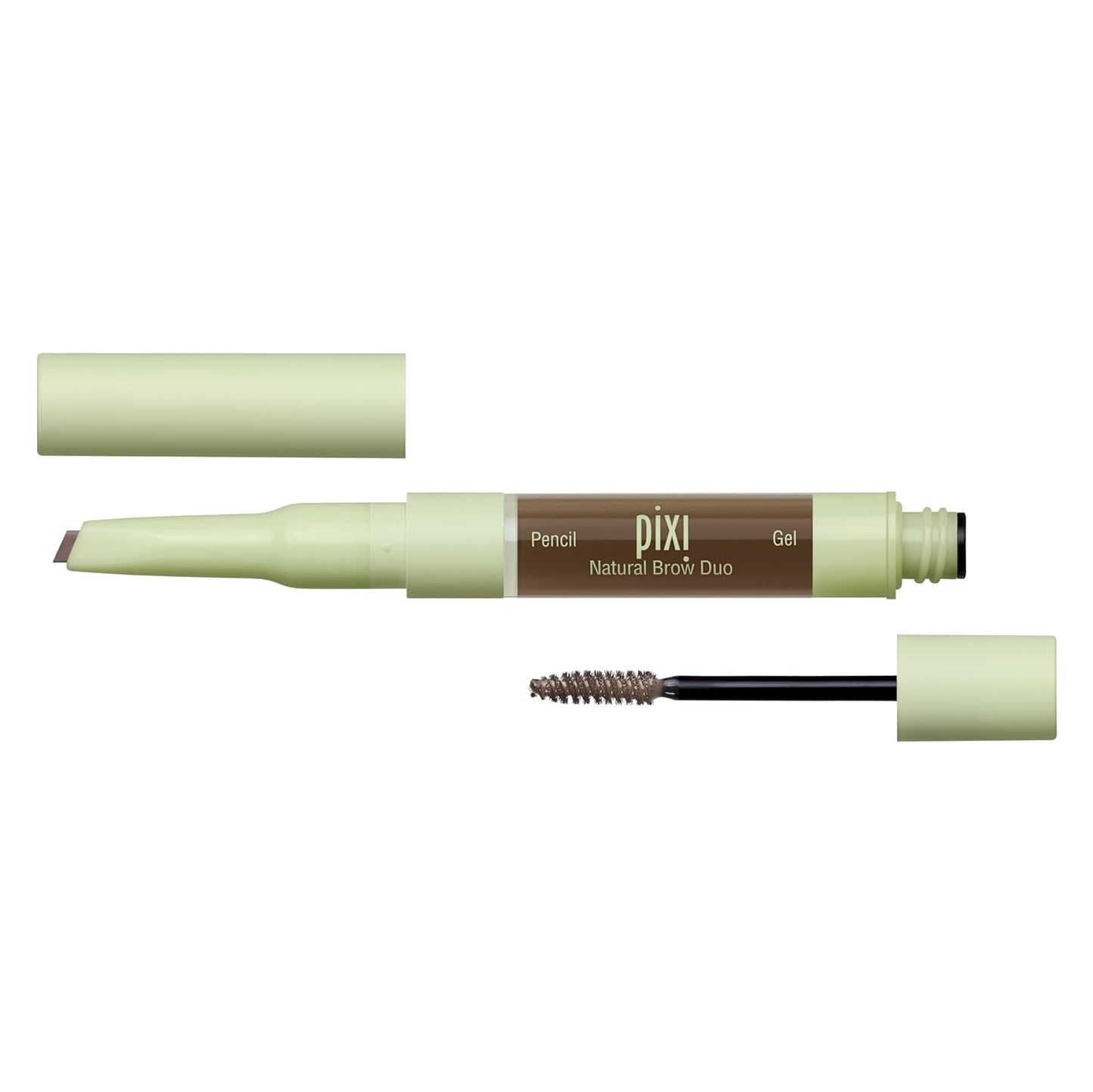 Pixi Natural Brow Duo – Lápiz y Gel para Cejas (Natural Brown) 0.2 oz
