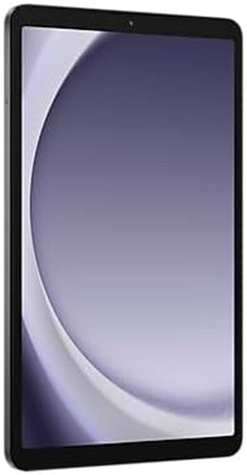 Samsung Galaxy Tab A9 (SM-X110) – Tablet Wi-Fi 8.7”, 64GB Almacenamiento, 4GB RAM, Batería 5100mAh, Doble Parlante, Expandible hasta 1TB, Gris – Versión Internacional + Cargador 15W