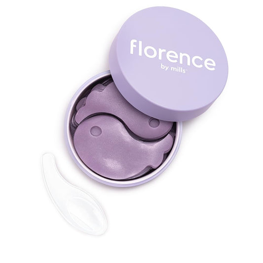 Florence by Mills Swimming Under Eye Gel Pads | Parches en Gel con Ácido Hialurónico y Vitamina B3 – Iluminan, Hidratan y Revitalizan la Mirada – 30 Pares (60 unidades) – Veganos & Cruelty-Free