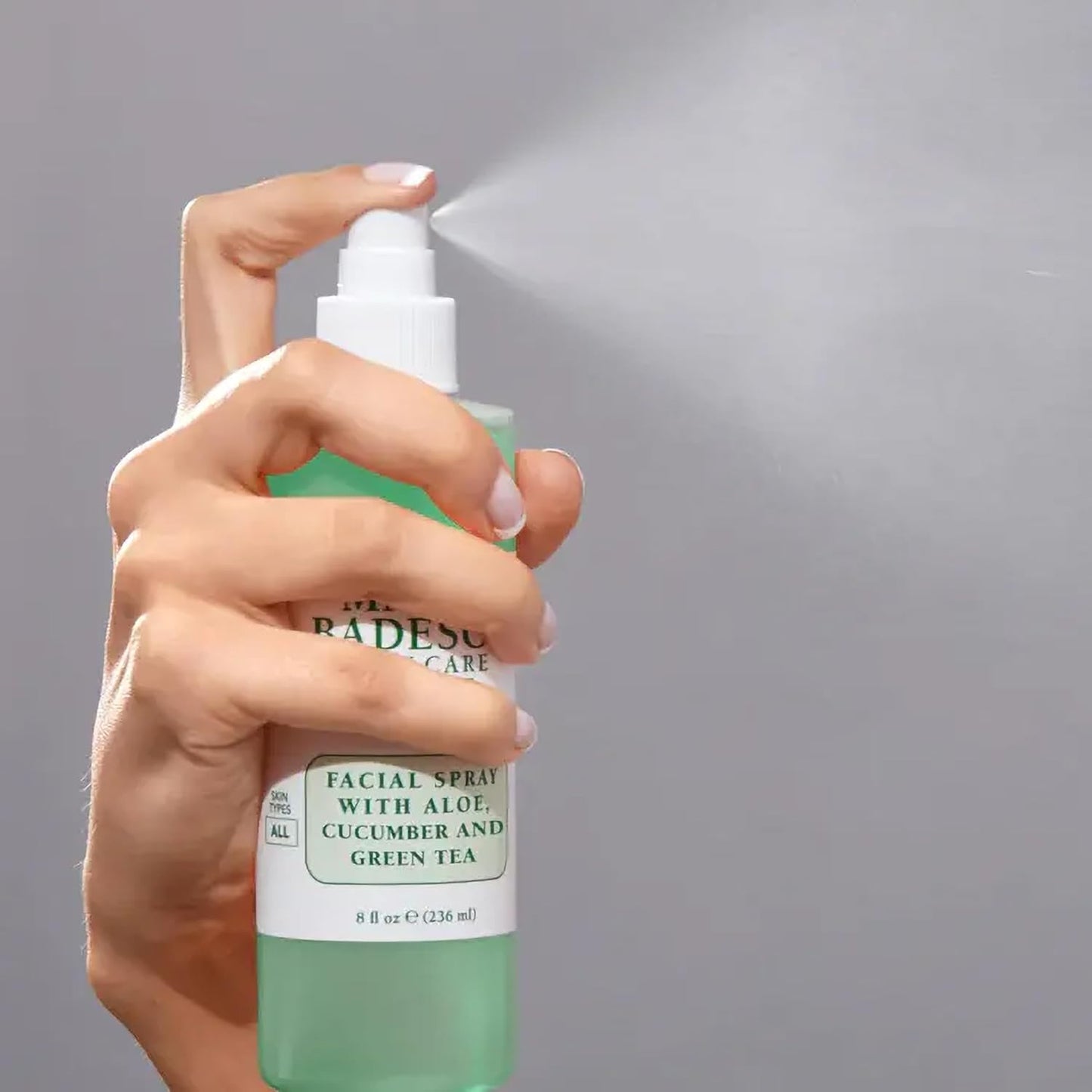 Bruma Facial con Aloe, Hierbas & Agua de Rosas | Hidrata, Reaviva el Brillo y Ayuda a Clarificar | Apta para Todo Tipo de Piel | Vegana, Oil-Free