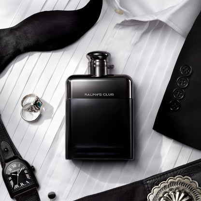 Ralph’s Club Eau de Parfum Hombre | Colonia Masculina Amaderada & Fresca con Lavandín, Salvia, Vetiver y Cedro – Intensidad Media