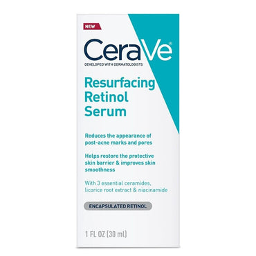Serum CeraVe Resurfacing con Retinol - Tratamiento para Marcas Post-Acné - 30 ml