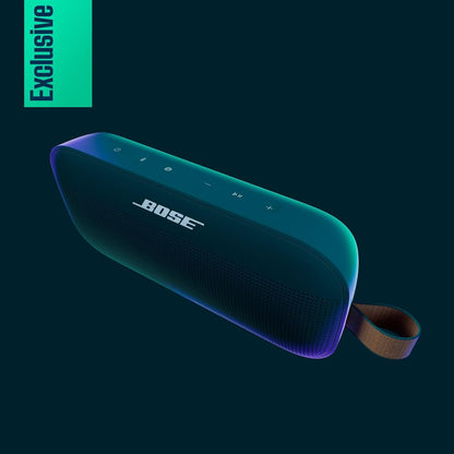 Bose SoundLink Flex (2.ª generación) – Bocina Bluetooth portátil Hi-Fi, IP67, hasta 12 h de batería – Twilight Blue (Edición limitada)
