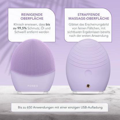 Limpieza de nivel spa en 1 minuto | Masaje reafirmante T-Sonic | Silicona ultrasuave e higiénica | Resistente al agua | Compatible con app | 2 años de garantía