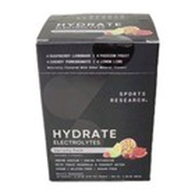 Sports Research Hydrate Electrolytes – Pack Variedad (16 sobres) Sin Azucar