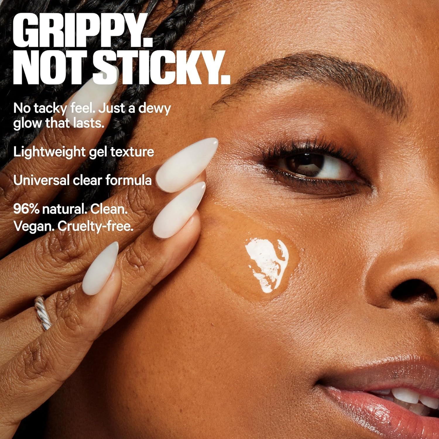 Milk Makeup Hydro Grip Primer | Prebase Hidratante con Ácido Hialurónico y Niacinamida | Fijación hasta 12 hs, Gel Ligero con Acabado Dewy