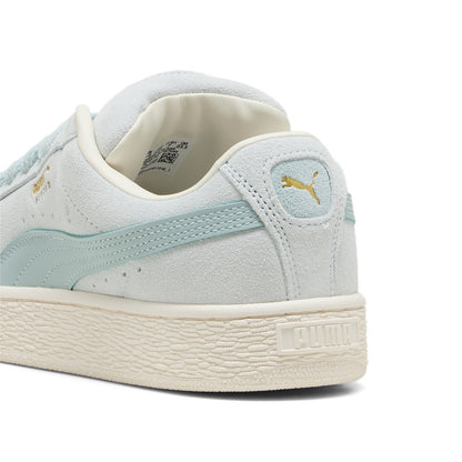 Puma Suede Xl 39764810 Womens Blue Suede Lace up Lifestyle Sneakers Shoes