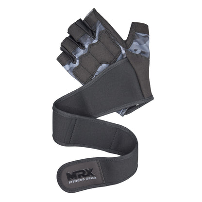 Guantes de Gimnasio MRX con soporte de muñeca para Hombre - Weight Lifting Gym  