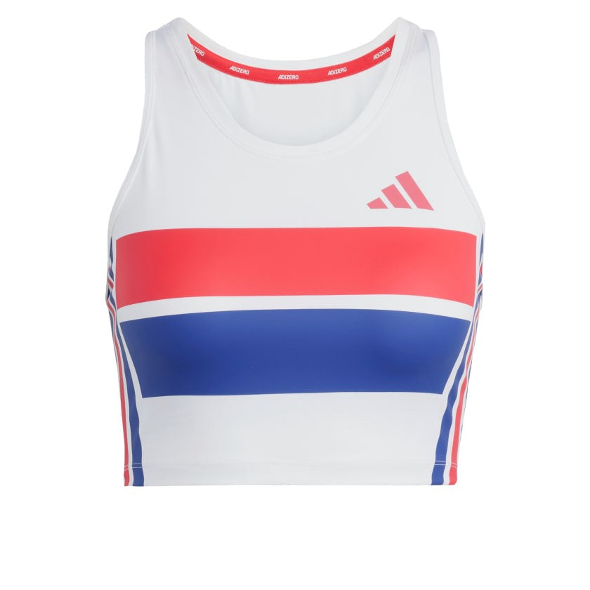 Adidas Adizero Retro Running Crop Top – Top Deportivo Mujer