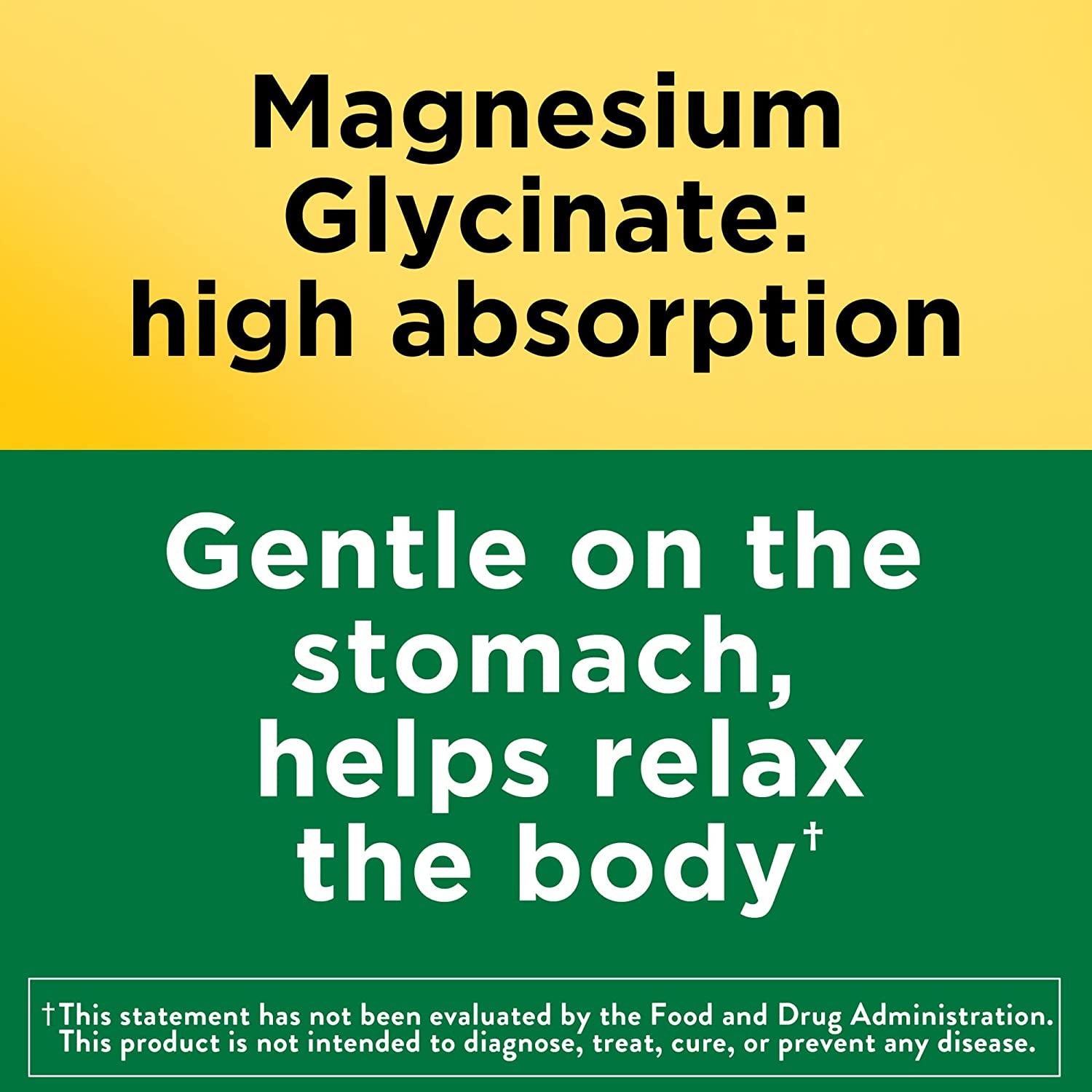Nature Made Magnesio Glicinato 200 mg – 60 Cápsulas