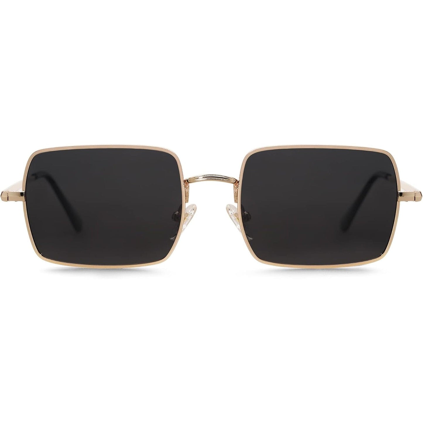 Lentes de Sol Polarizados SOJOS SJ1168, Rectangulares Poligonales Retro Vintage, Unisex UV400 para Hombres y Mujeres