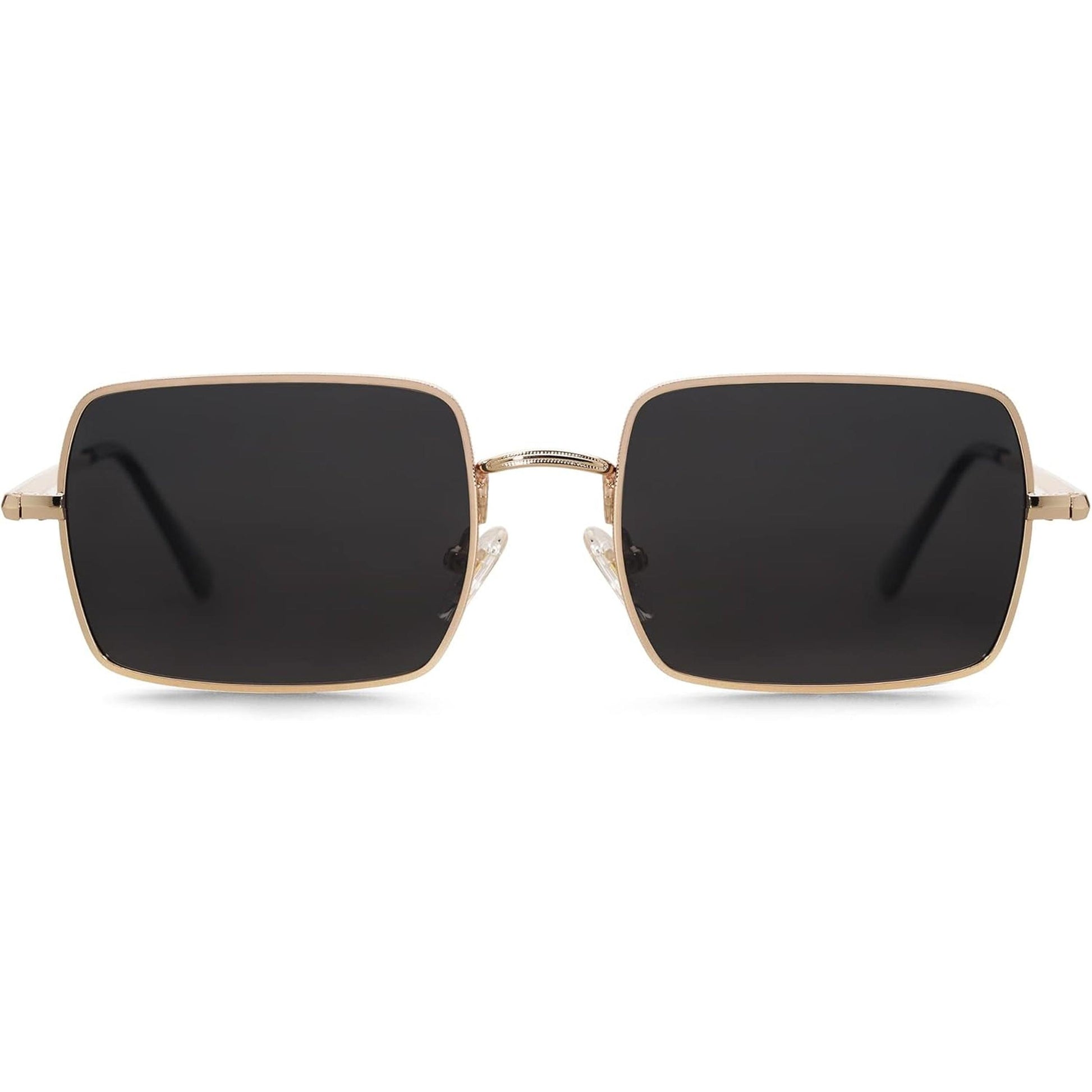 Lentes de Sol Polarizados SOJOS SJ1168, Rectangulares Poligonales Retro Vintage, Unisex UV400 para Hombres y Mujeres
