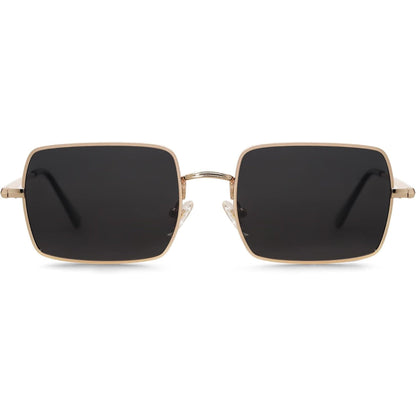 Lentes de Sol Polarizados SOJOS SJ1168, Rectangulares Poligonales Retro Vintage, Unisex UV400 para Hombres y Mujeres