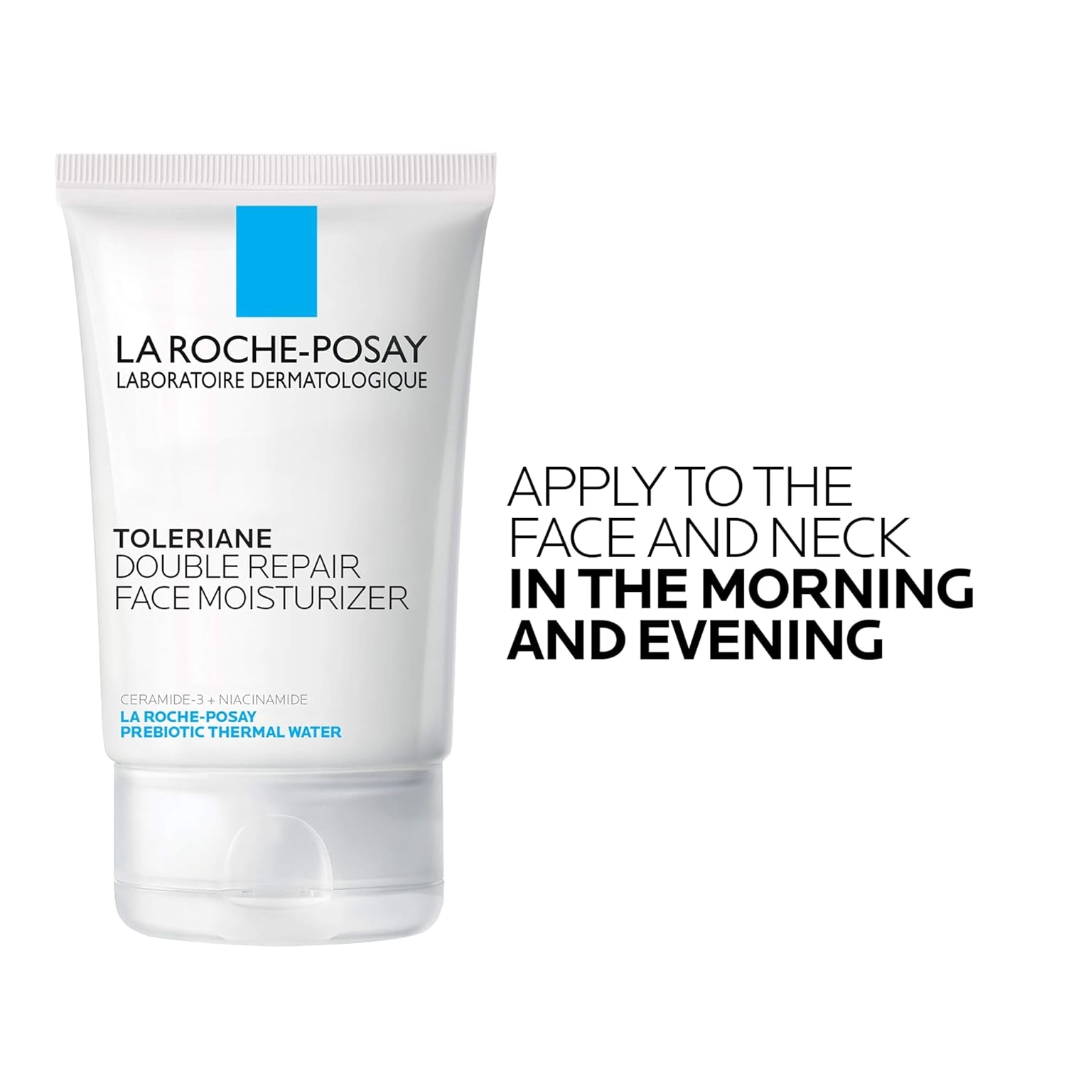 La Roche-Posay Toleriane Double Repair | Crema Hidratante Facial con Ceramida-3 & Niacinamida | Confort Inmediato & Hidratación Prolongada | Todo Tipo de Piel | Sin Fragancia