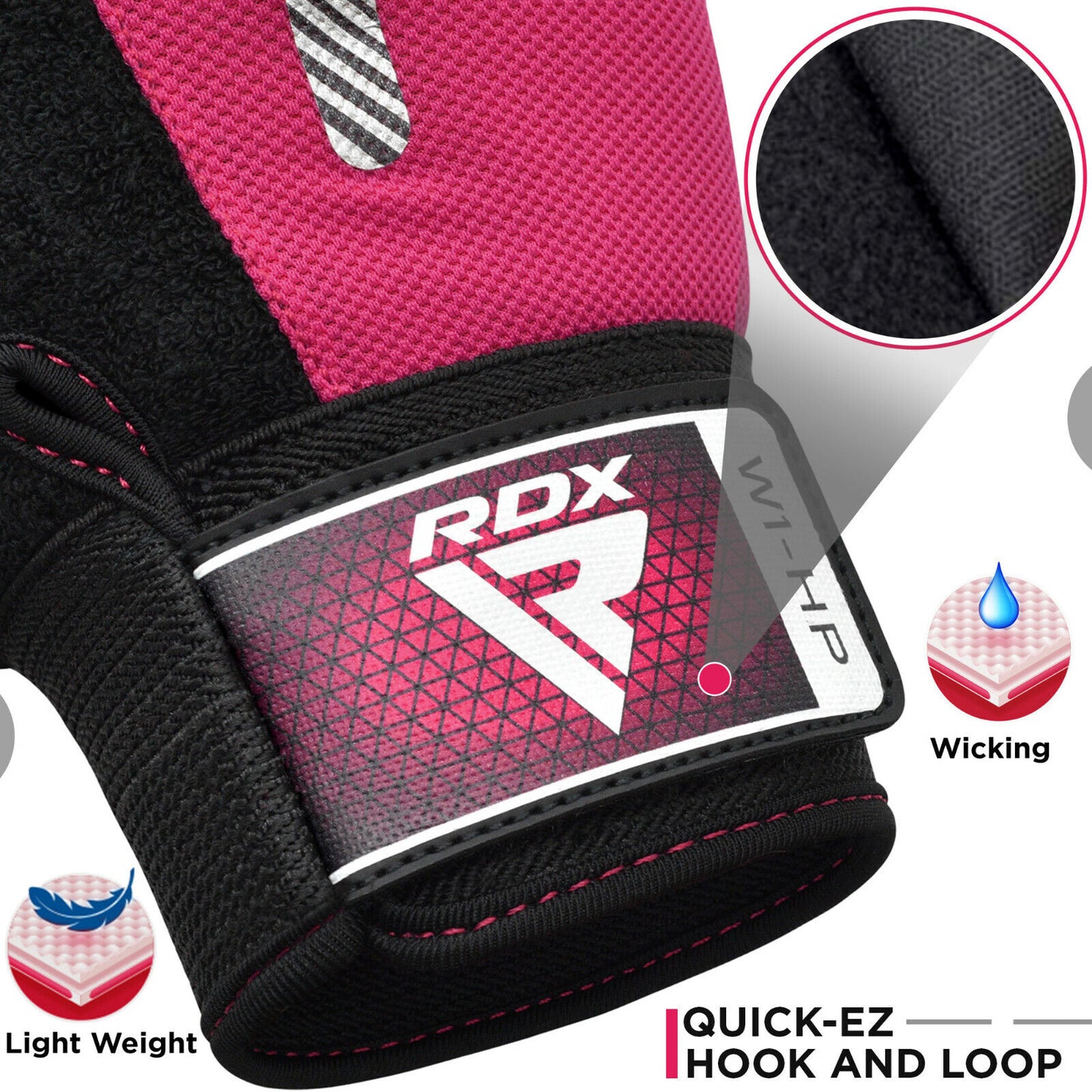 RDXGuantes de Levantamiento de Pesas RDX - Weight Lifting