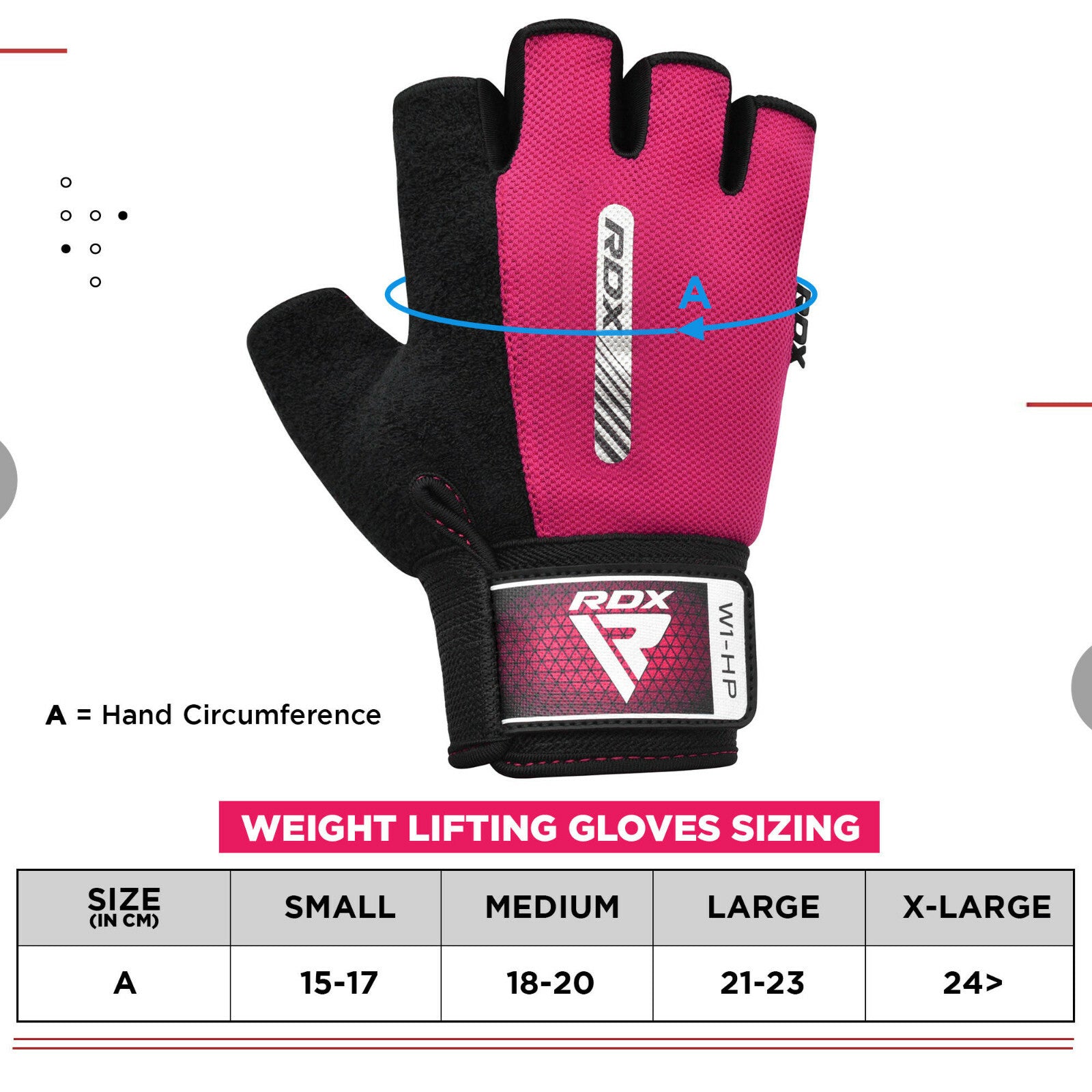 RDXGuantes de Levantamiento de Pesas RDX - Weight Lifting