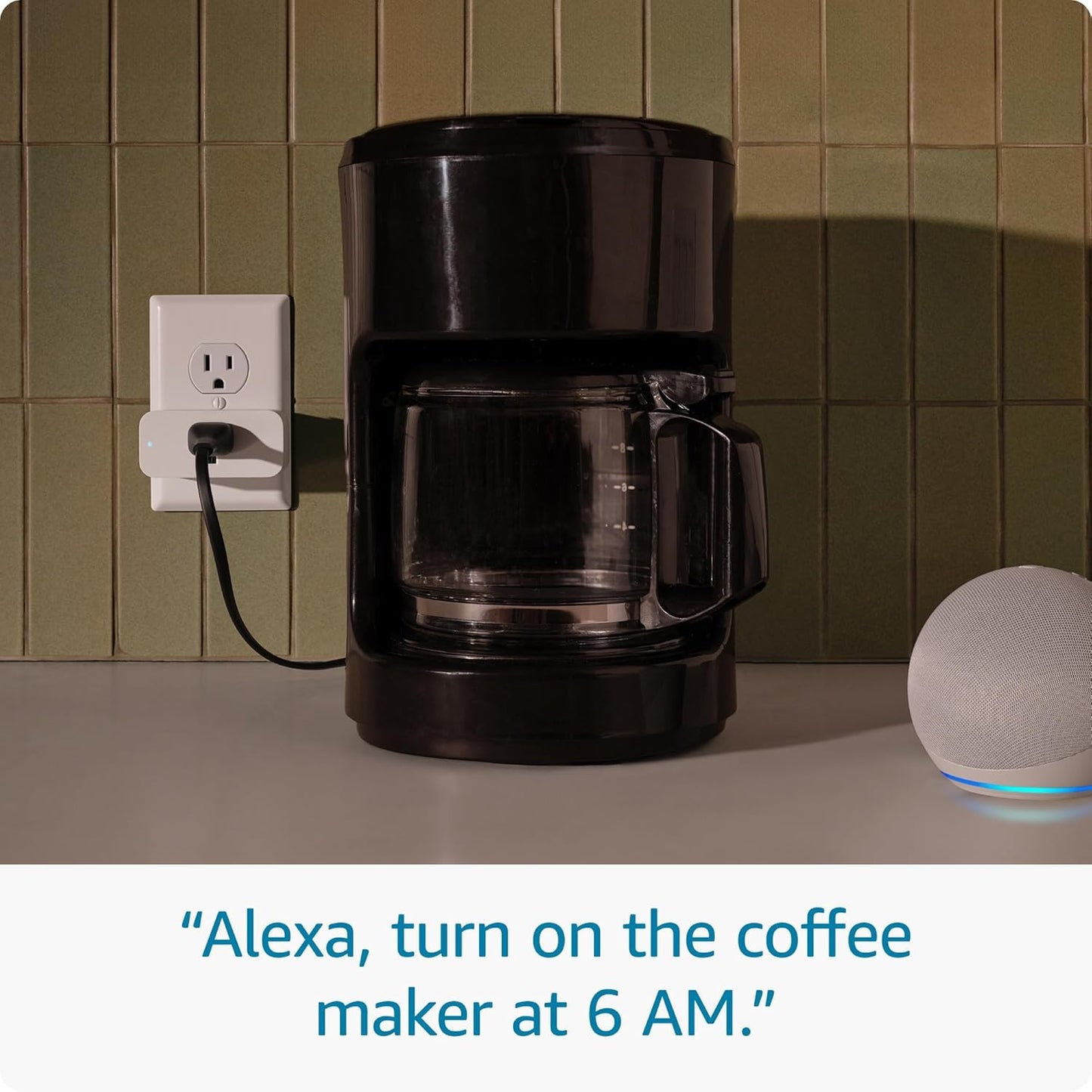 Enchufe inteligente | Compatible con Alexa | Configuración sencilla, infinitas posibilidades