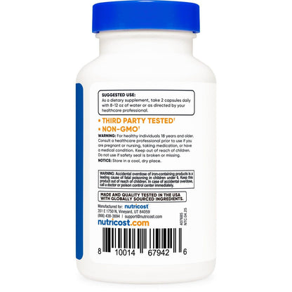 Nutricost Multivitamínico Completo con Probióticos y Minerales | 120 Cápsulas Vegetarianas