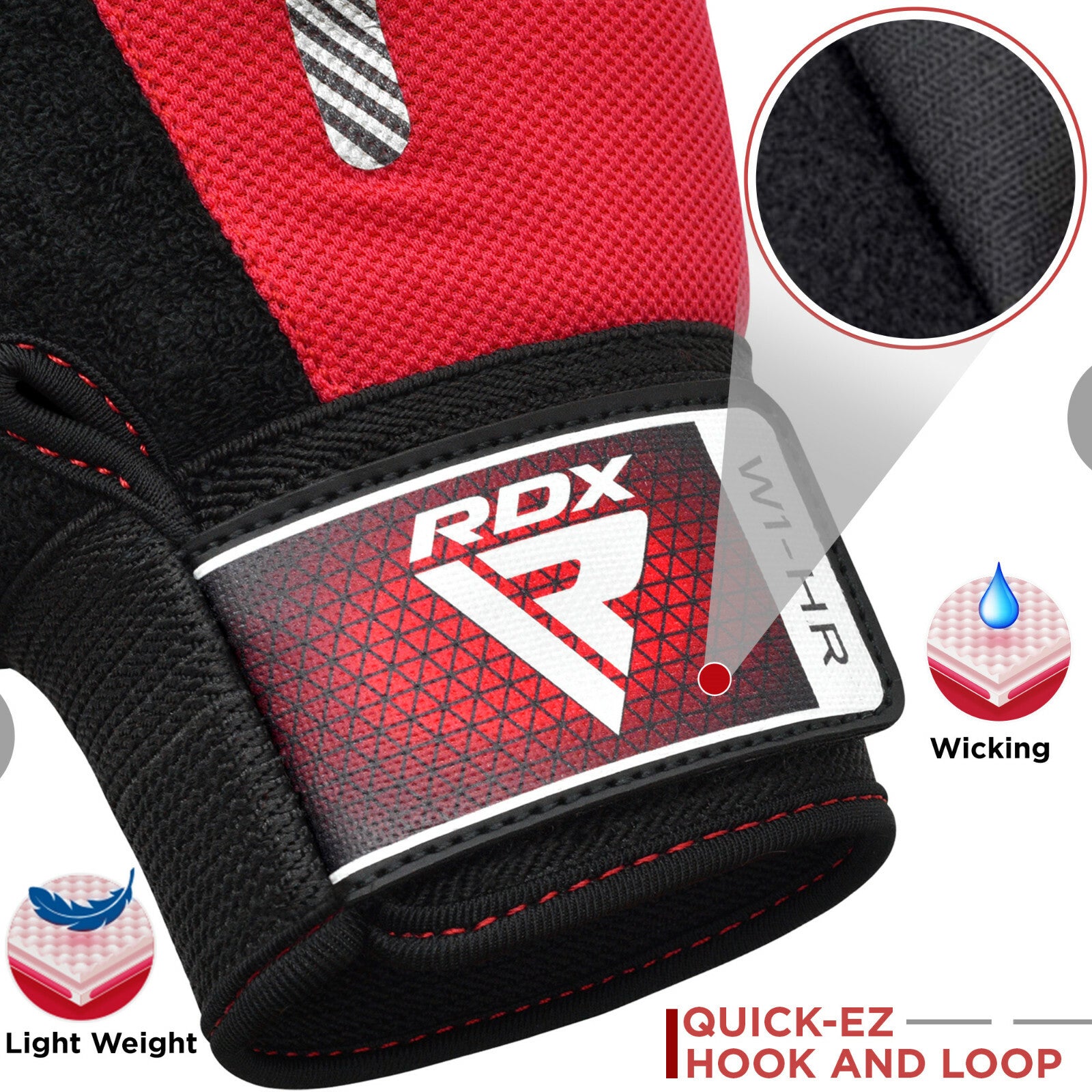 RDXGuantes de Levantamiento de Pesas RDX - Weight Lifting