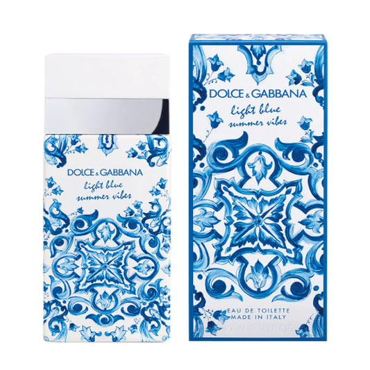 Light Blue Summer Vibes by Dolce & Gabbana 3.3 Oz EDT Perfume Women New in Box