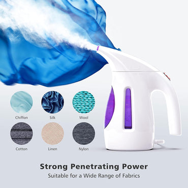 Steamer for Clothes, Portable Handheld Design, 240Ml Big Capacity, 700W, Strong Penetrating Steam, Removes Wrinkle, for Home, Office and Travel(Only for 120V)