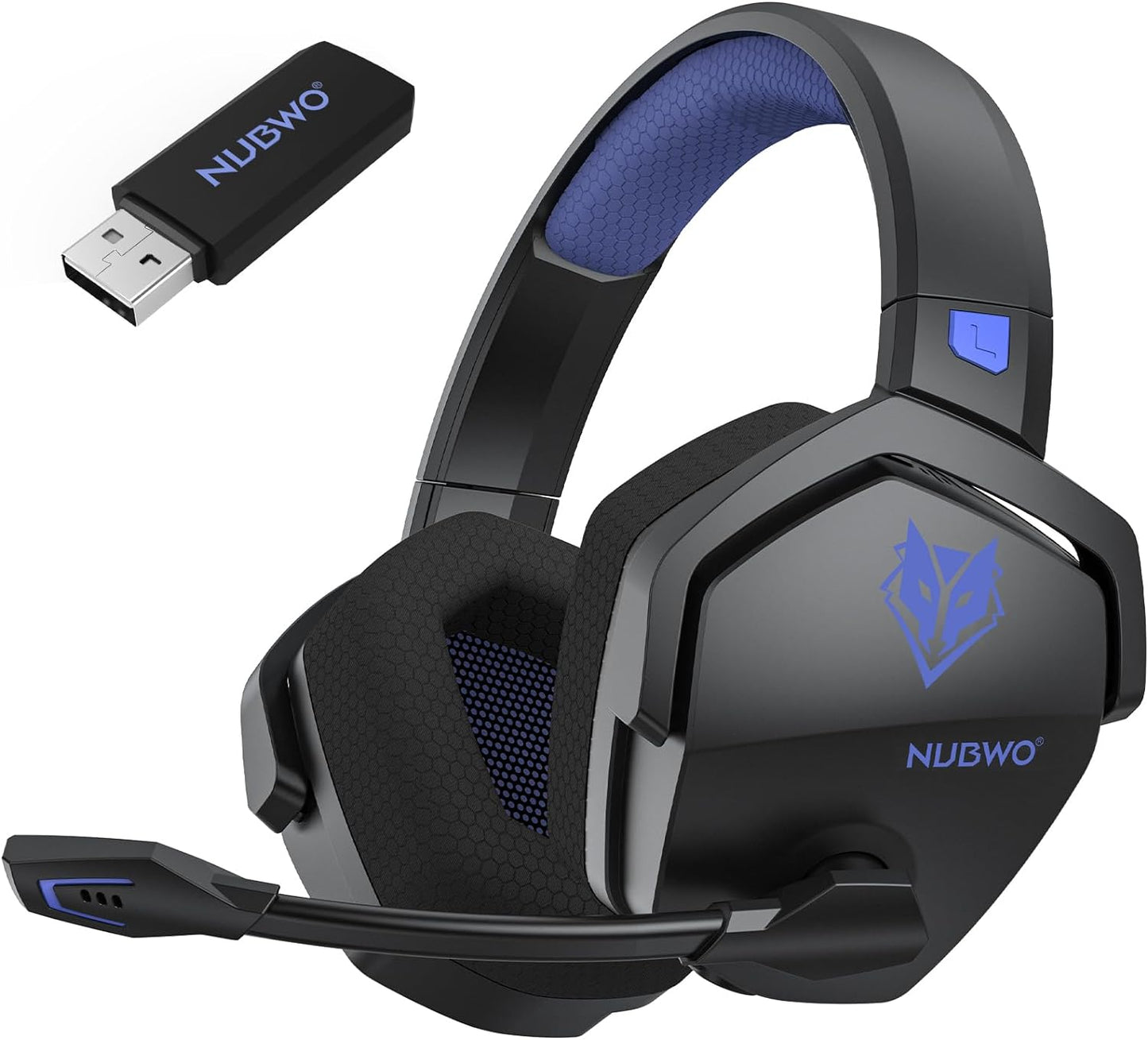 NUBWO G06 – Auriculares Gamer Inalámbricos Dual con Micrófono, Batería de Larga Duración y Sonido Preciso