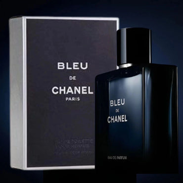 New BLEU DE PERFUM Eau De Parfum Spray 3.4Oz/100Ml for Men POUR HOMME & with Box