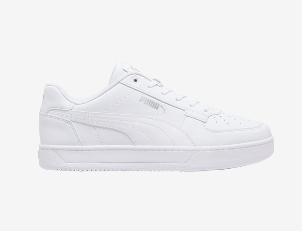 PUMA Caven 2.0 Triple White 39229002 | Zapatillas Hombre US 7.5-13 | Estilo Retro Clásico