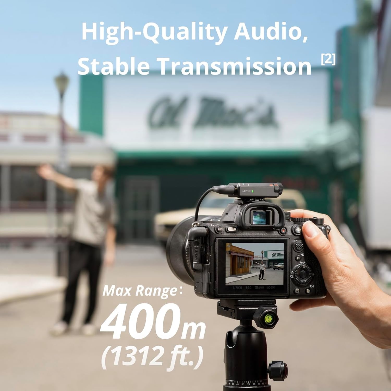 DJI Mic Mini (2 TX + 1 RX + Estuche de Carga) – Micrófono Lavalier Inalámbrico para iPhone, Android, Cámara – 48 h de Uso, Audio Detallado, Cancelación de Ruido, Autolimitador, Vlog, Streaming