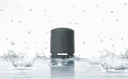Sony SRS-XB100 – Bocina Bluetooth portátil, ultra-compacta, IP67, 16 h batería, correa versátil, manos libres (Negro)