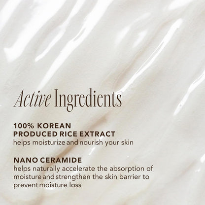 Emulsión hidratante de ceramida de arroz | Emulsión suave para barrera protectora iluminadora de la piel |