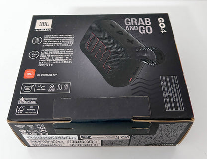 JBL Go 4 – Altavoz Bluetooth Portátil, Resistente al Agua y al Polvo