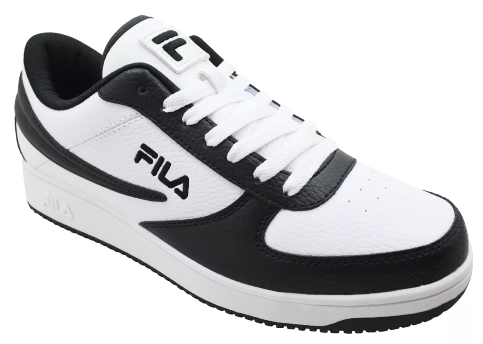 Zapatillas Fila A-Low para Hombre, Blancas con Negro, Originales Modelo 1CM00551-120