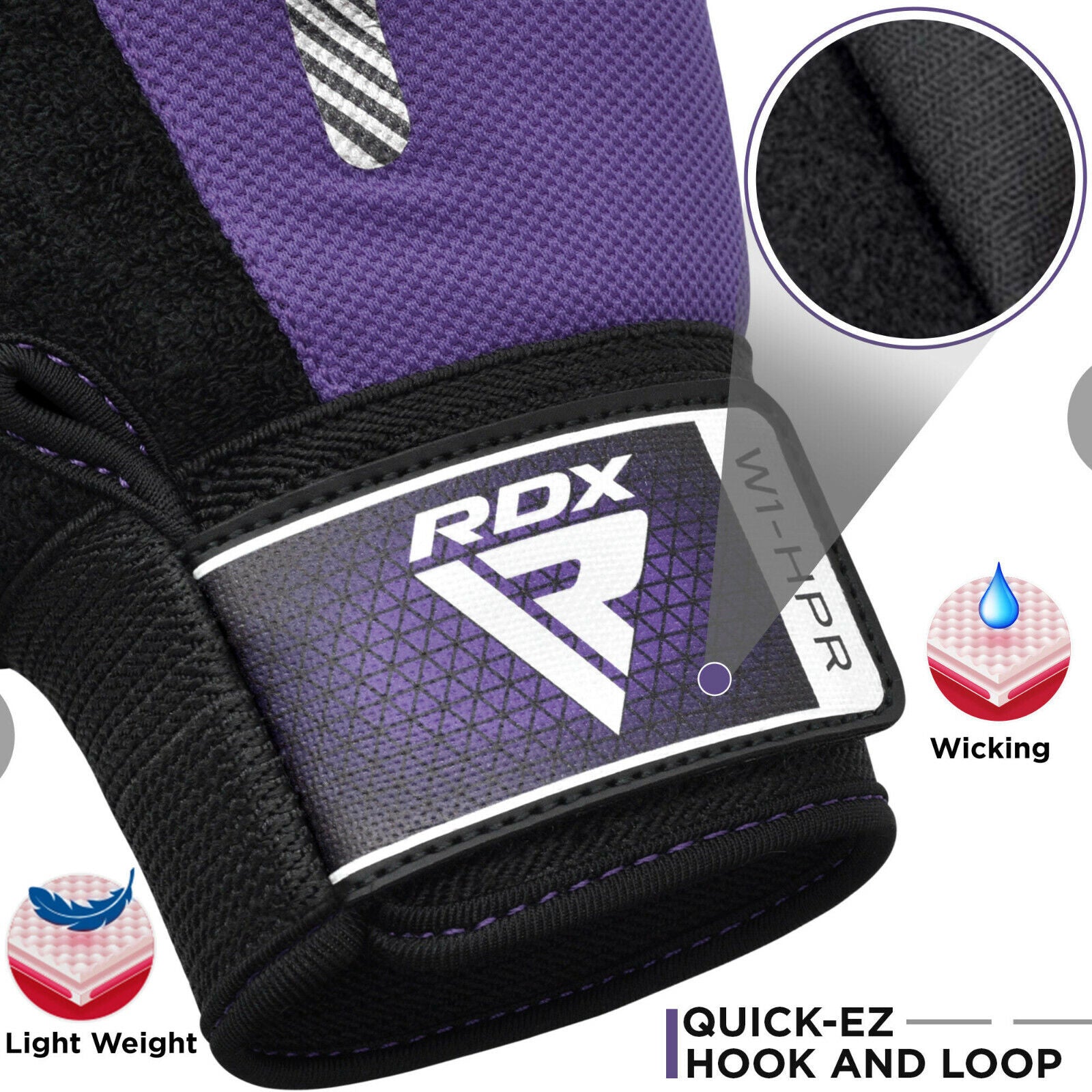 RDXGuantes de Levantamiento de Pesas RDX - Weight Lifting